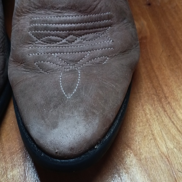 Old west cowboy boots girls size 2.5 - Picture 4 of 13